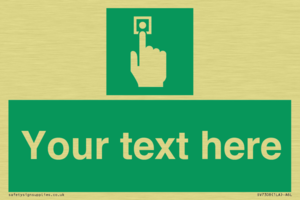 Custom Safe Condition Emergency call point